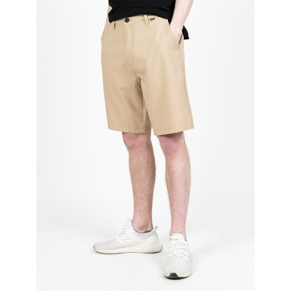 Hurley Mens Hybrid Walk Short Pockets Beige‎ Size 31